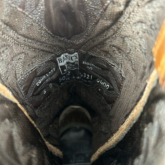 JUSTIN BASICS vintage 90s western boots - Picture 6 of 6